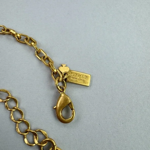 Kate Spade Perfectly Imperfect Stone Mixed Stone Crystal Necklace [RareVintage.] - Picture 10 of 15